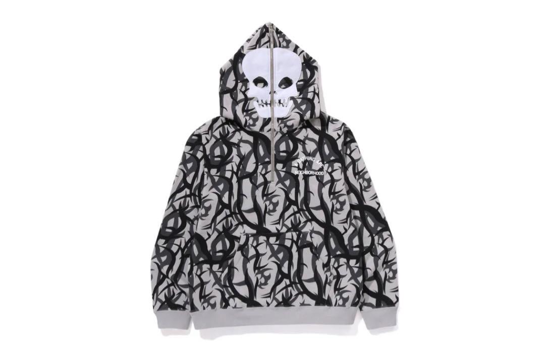 新品 希少 ★BAPE x NBHD TRIAL CAMO TWO FACE