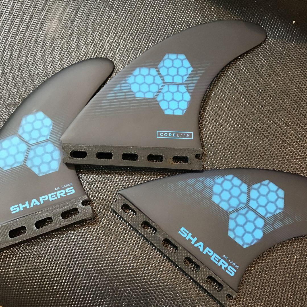 SHAPERS AM LARGE サーフボードフィン
