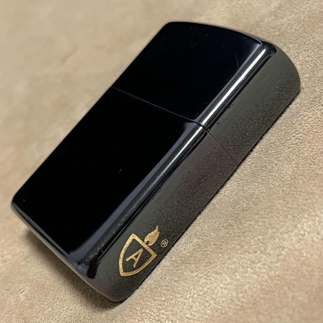 ZIPPO アーマー ブラックチタン ジッポ ライター サイドロゴ