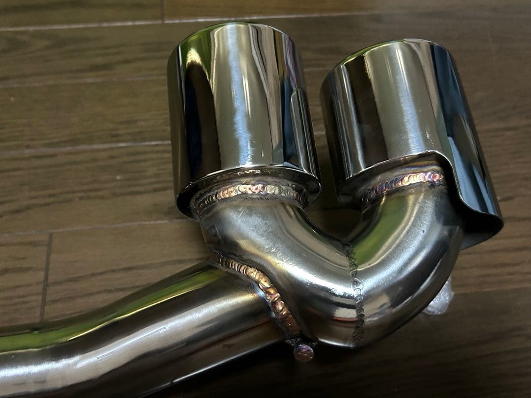 BMW f30 f32 f36 前期　ステンレス 4本出しマフラー カッター