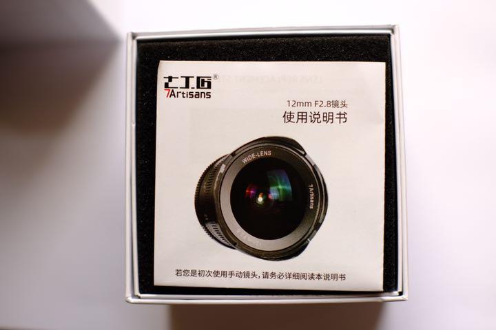 7artisans 12F2.8 FX 「富士フィルム用」