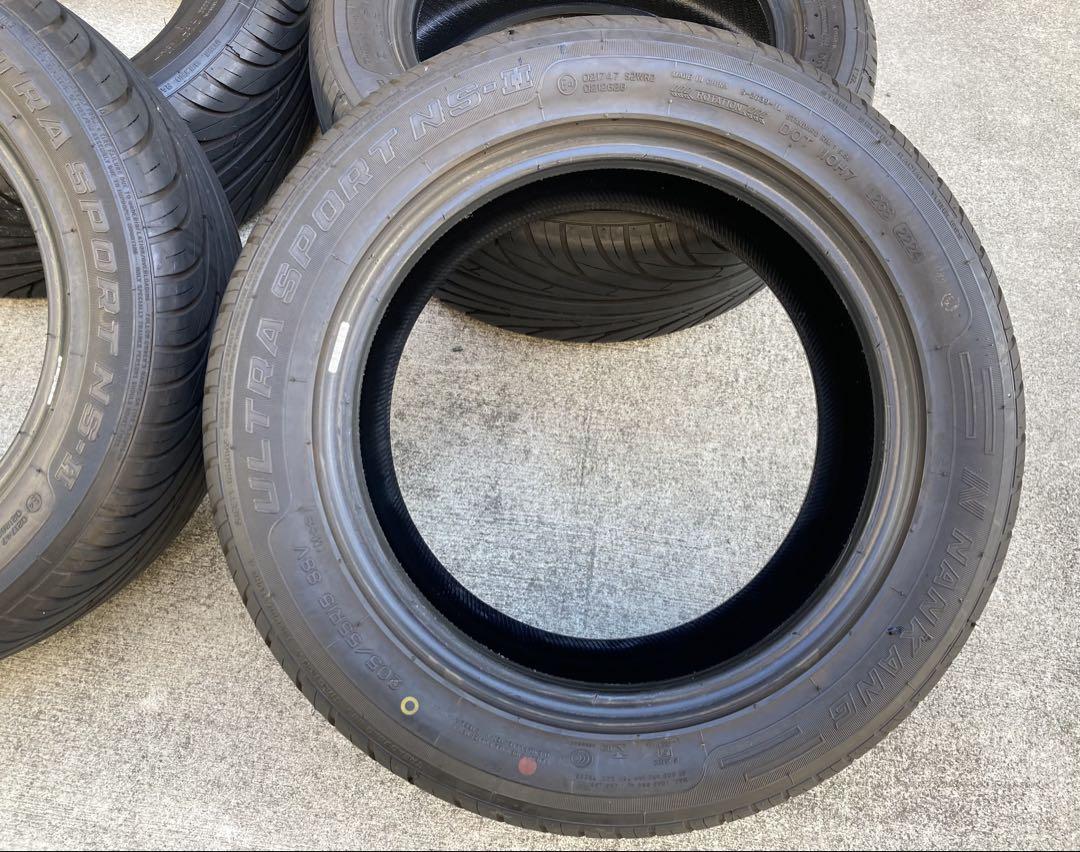 バリ山❗️ ナンカン205/55R15 4本セット ロードスター NDで使用