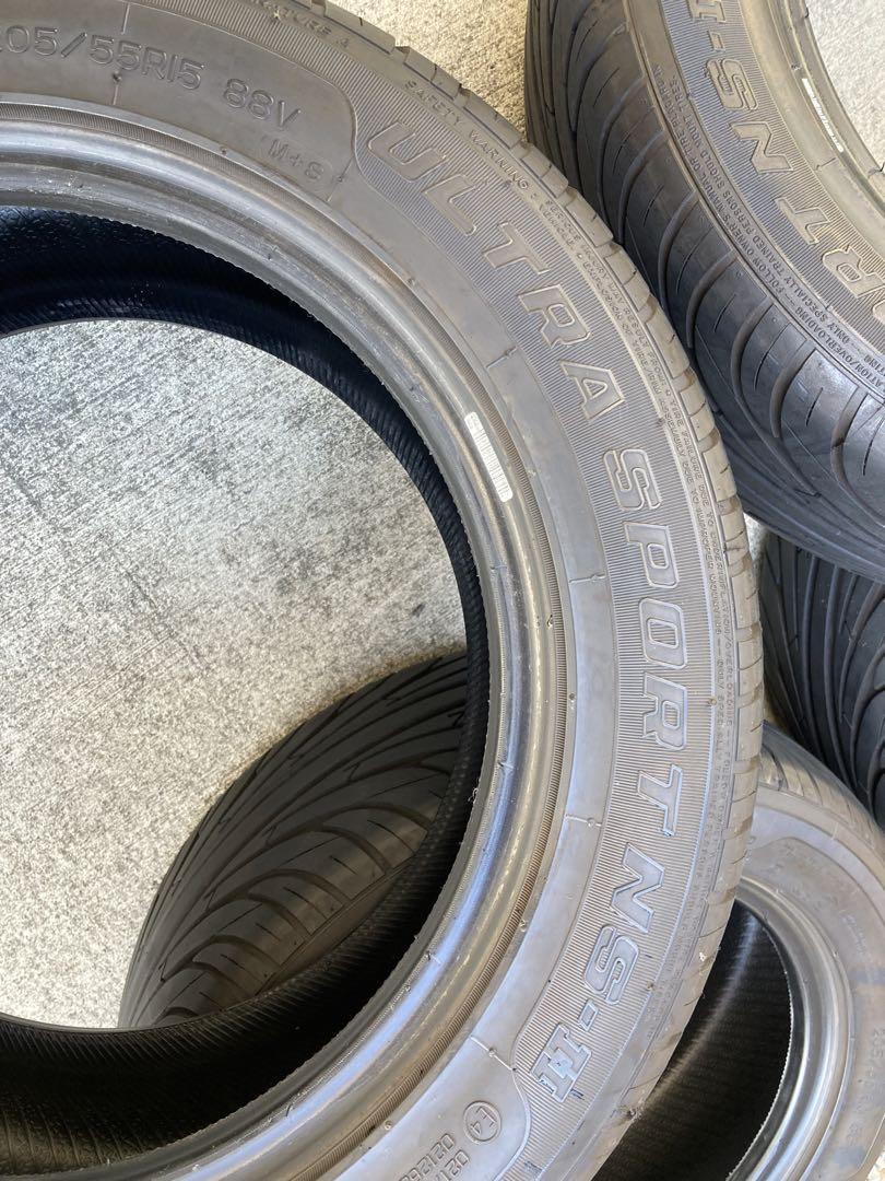 バリ山❗️ ナンカン205/55R15 4本セット ロードスター NDで使用