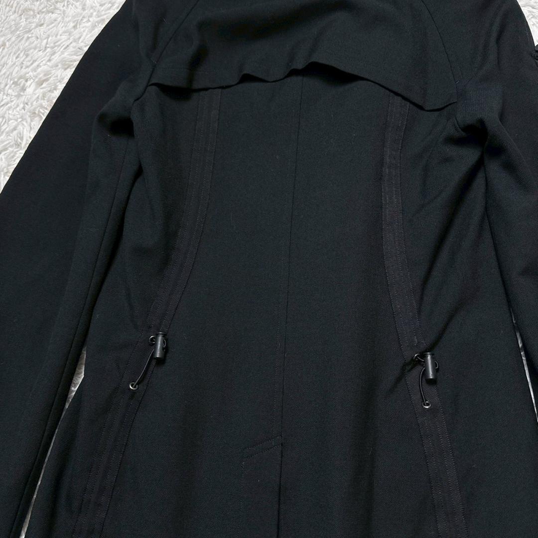 ジュンヤワタナベコムデギャルソン 03AW ベロア 変形 ロングコート