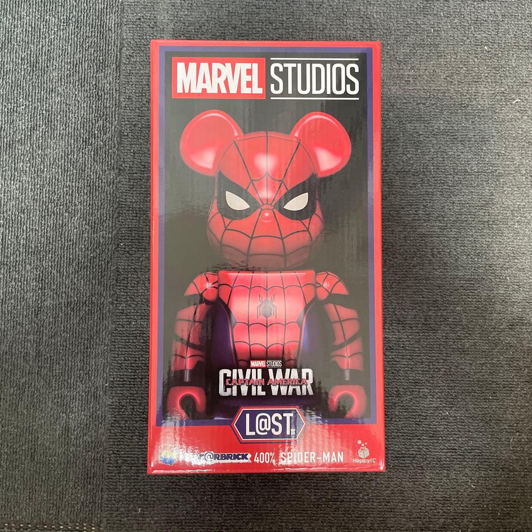 BE@RBRICK 400% SPIDER-MANラストワン賞＋おまけ