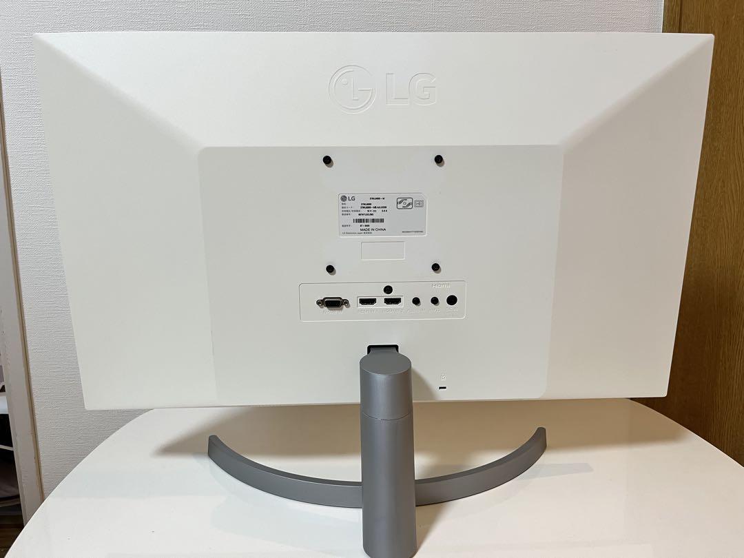 LG モニター[27ML600S-W] 27/IPS/Speaker ディスプレイ・モニター