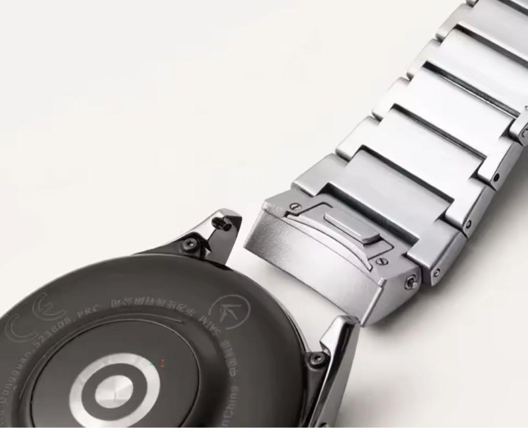 Huawei Watch GT4 用 シルバーメタルバンド 新品