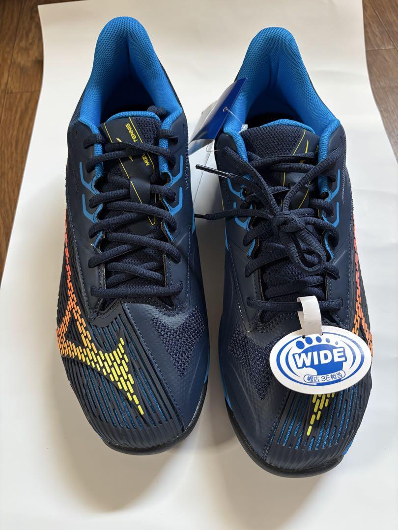 MizunoテニスシューズウエーブエクシードLIGHT2WIDEミズノオムニクレ