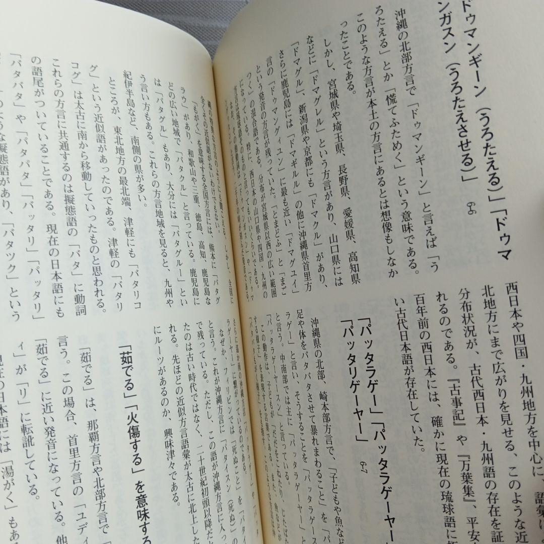 琉球語は古代日本語のタイムカプセル