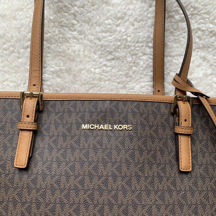 総合1位 新品未使用 MK柄 定価72 000円 WCxwy-m58403099659 マイケルコース トートバッグ 超特価国産