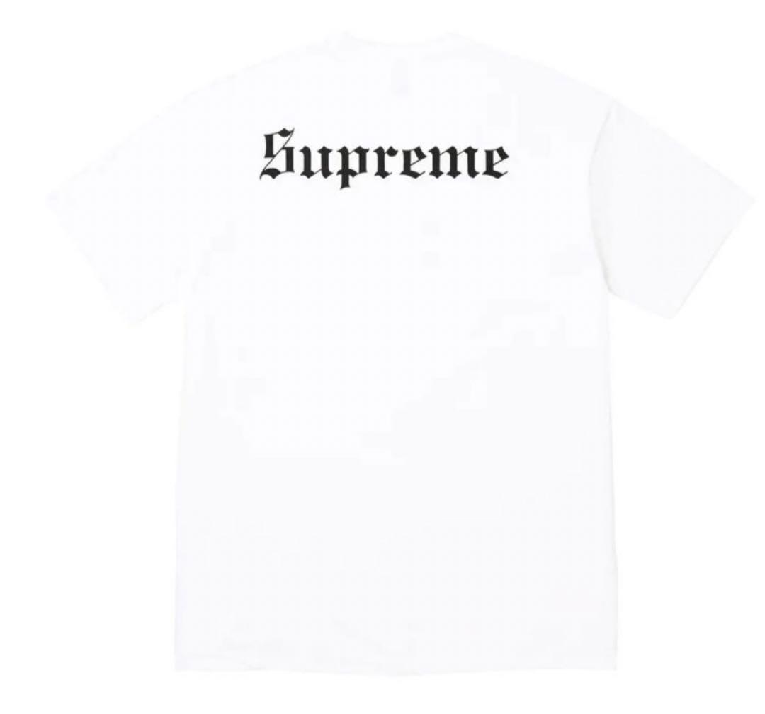 Supreme Snow White Tee white ホワイト白 L サイズ