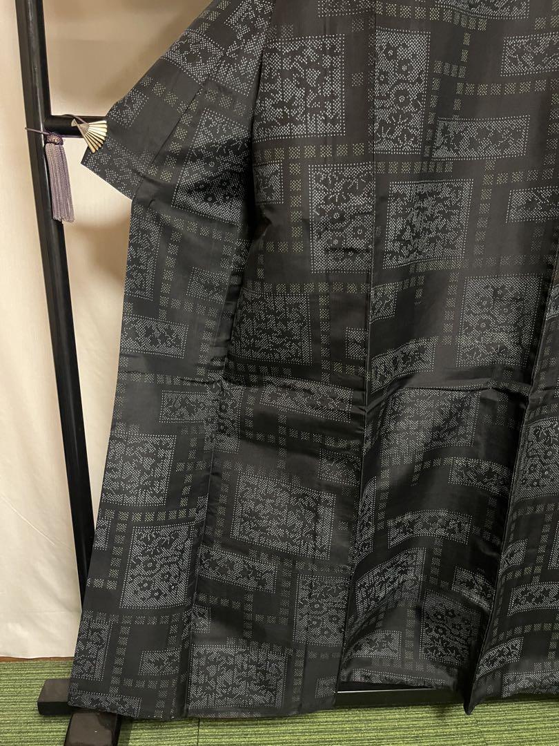 【逸品】●鹿児島県伝統工芸品●【大島紬】●泥染●生糸●紬●着物