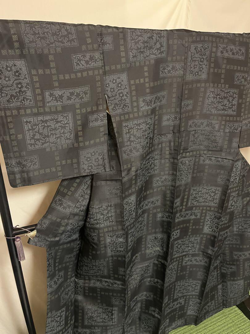 【逸品】●鹿児島県伝統工芸品●【大島紬】●泥染●生糸●紬●着物