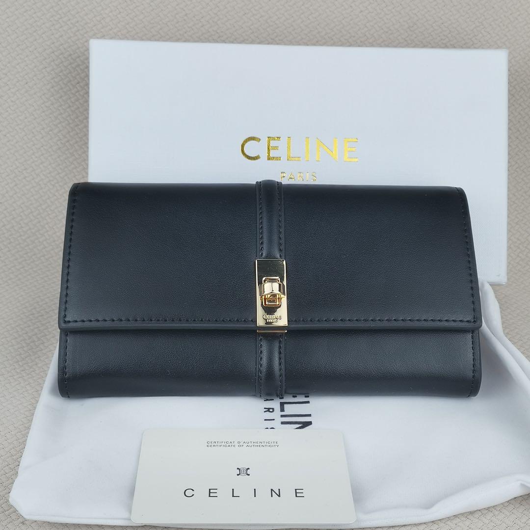 ☆極美品☆CELINE セリーヌ 長財布 ブラック 画像1