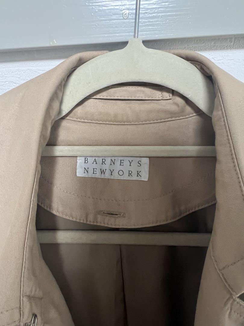 24時間以内発送！バーニーズニューヨーク トレンチコート 38 BARNEYS