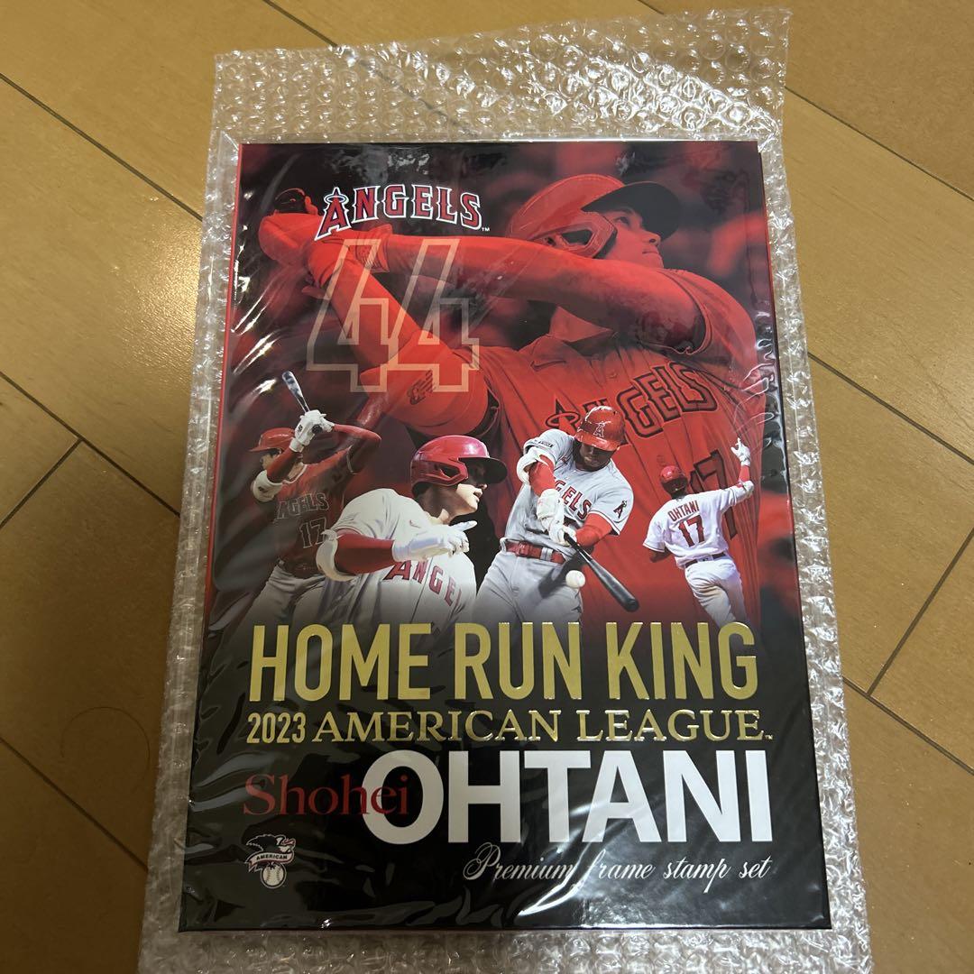 たぬき 希少 大谷翔平 プレミアムフレームスタンプセット ホーム 2023年 記念グッズ