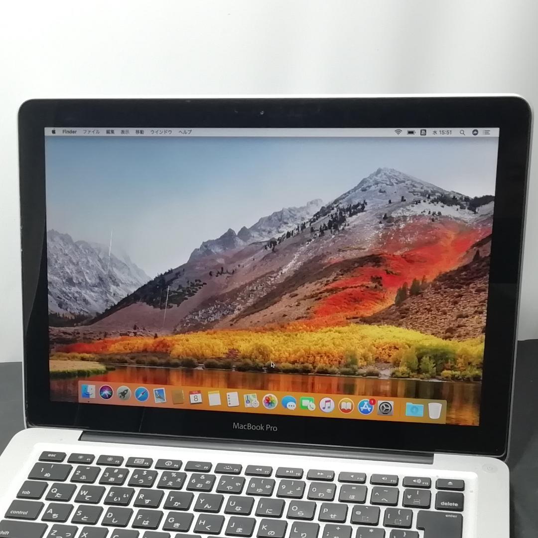 ストレージ 動作保証 大容量500ギガ Core i5搭載 snK7y-m58406562735 MacBook Pro ノート