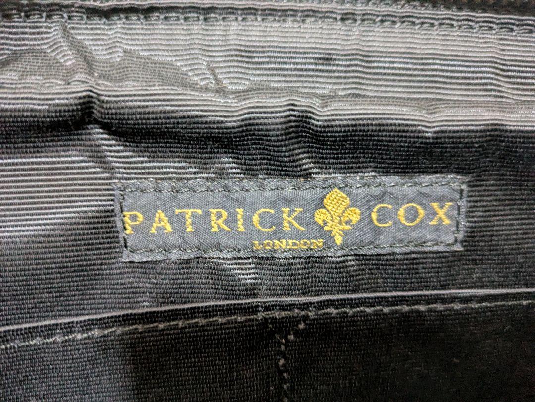 PATRICK COX ブラック ボディバッグ