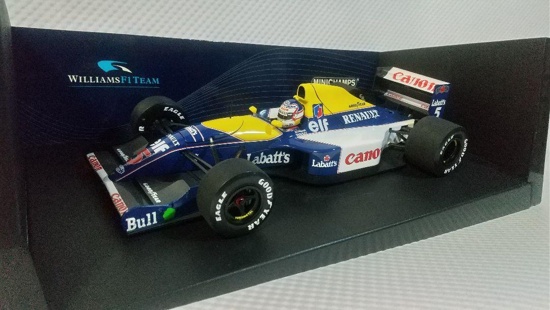 ミニカー WILLAMS RENAULT FW14 MINICHAMPS 1/18