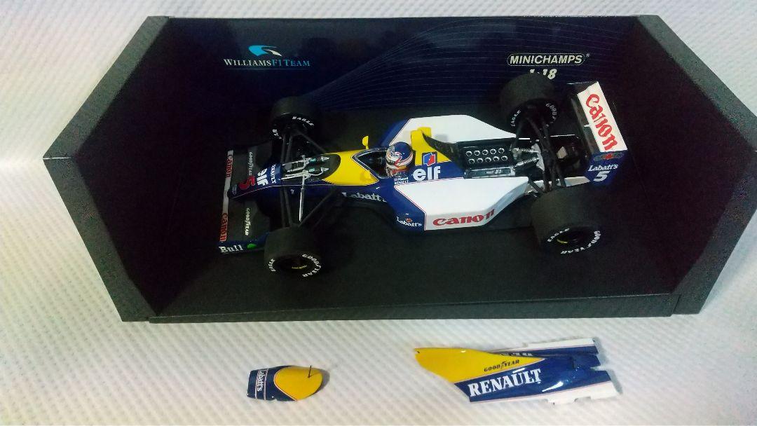 ミニカー WILLAMS RENAULT FW14 MINICHAMPS 1/18