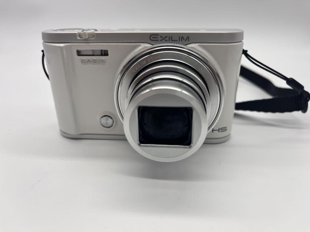 【美品】【元箱付】CASIO EXILIM デジカメ EX-ZR3100 白