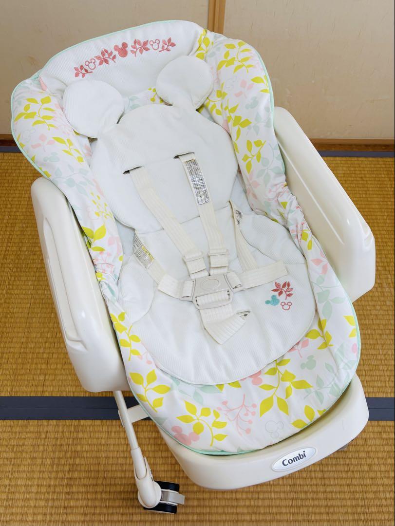 combi コンビ ハイローチェア ベビーステーション ディズニー ミッキー