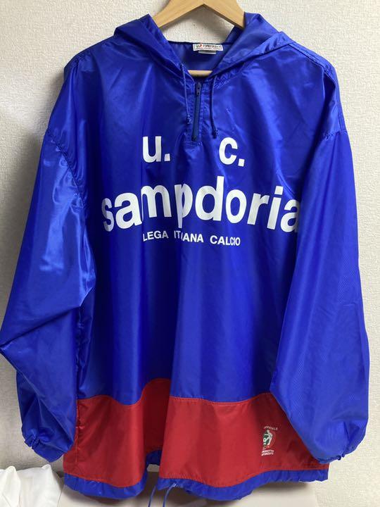 90's サンプドリア Kappa アノラック ポンチョ ナイロンジャケット