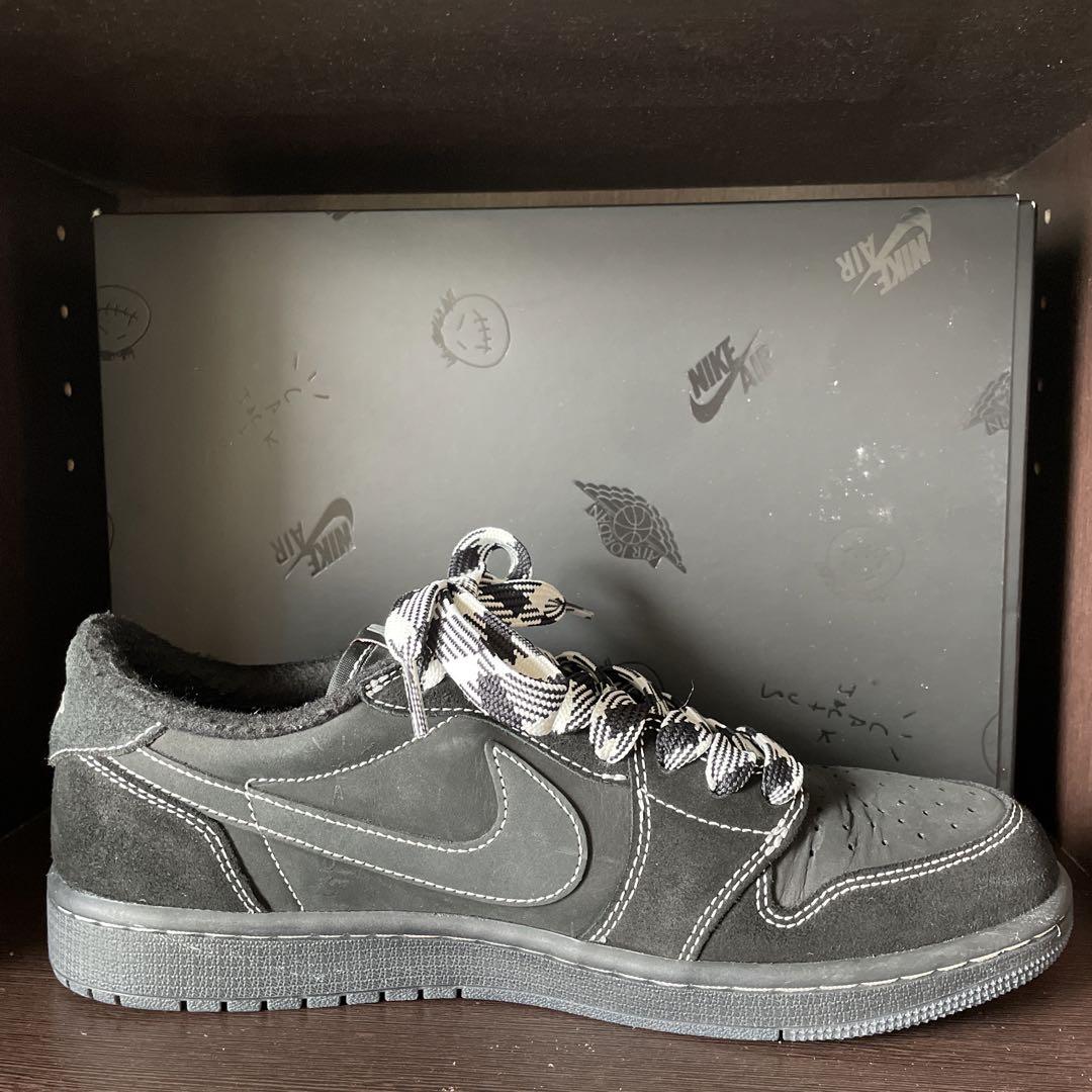 Travis Scott ×AJ1 Black phantom