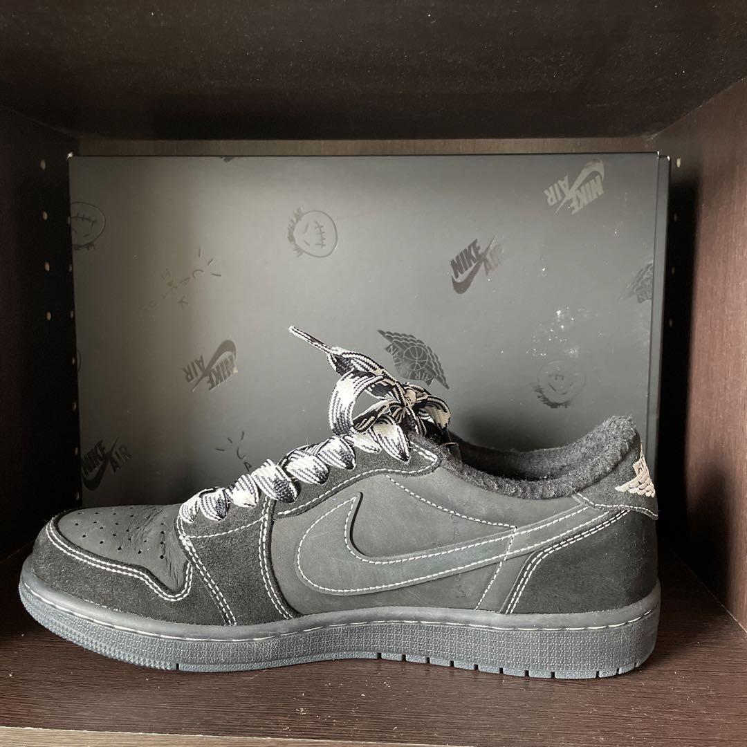 Travis Scott ×AJ1 Black phantom