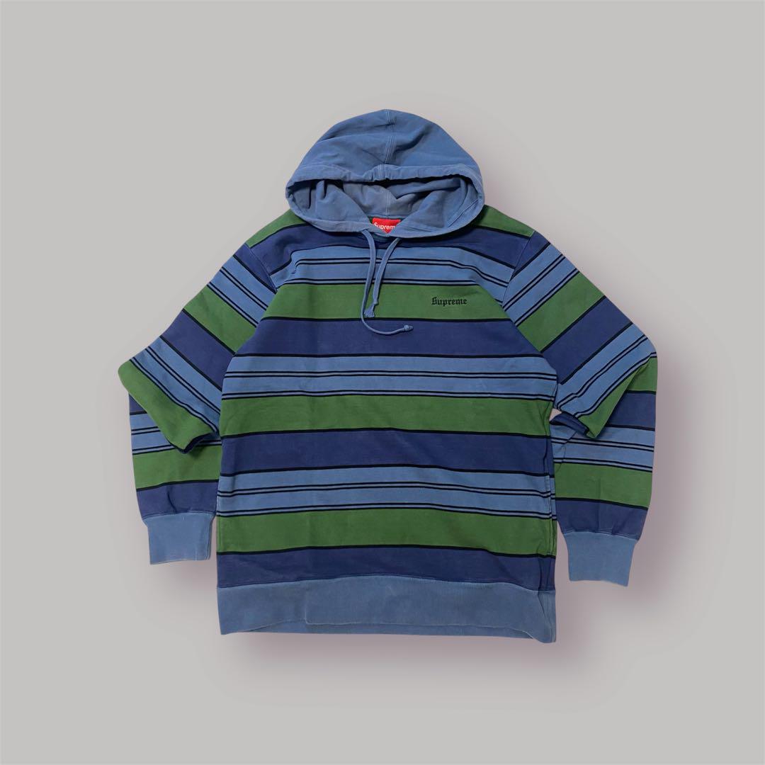 Supreme SS パーカー ボーダー