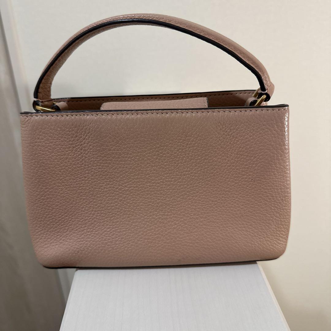 Tory Burchブリテン 2way ハンドバッグ ショルダーバッグ 金ロゴ