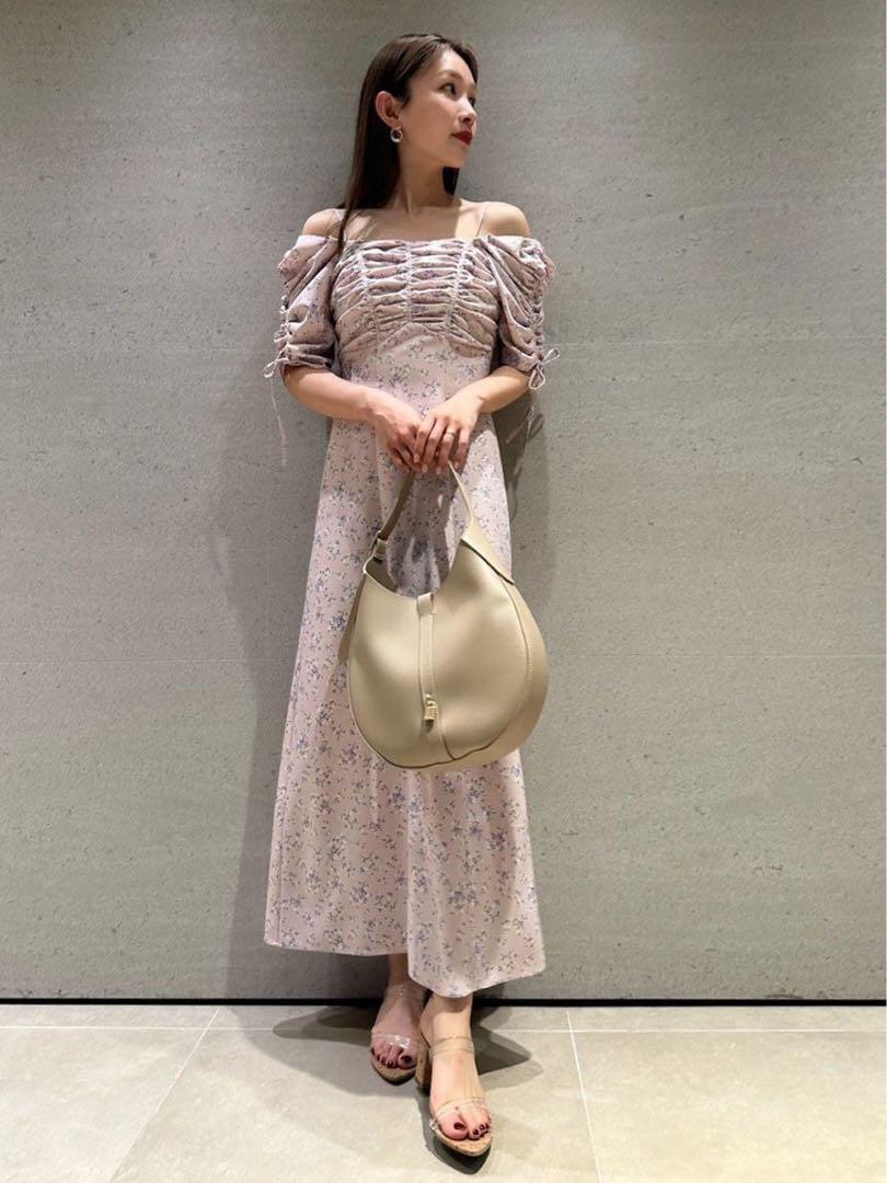 SNIDEL バリエプリントワンピース スナイデル ワンピース 花柄