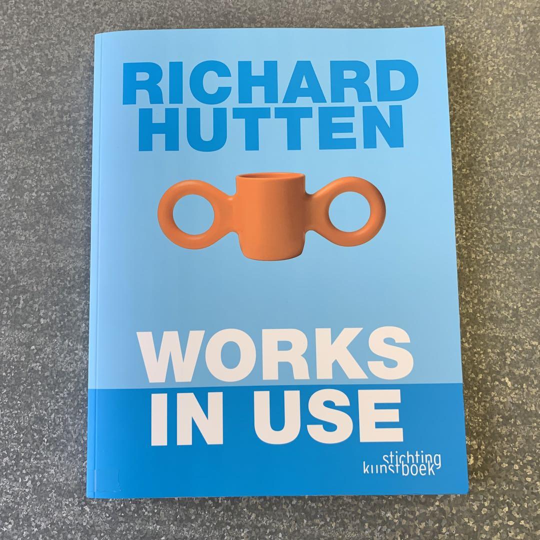 喜ばれる誕生日プレゼント 希少本 HUTTEN RICHARD WORKS 美品 USE IN アート・デザイン・音楽