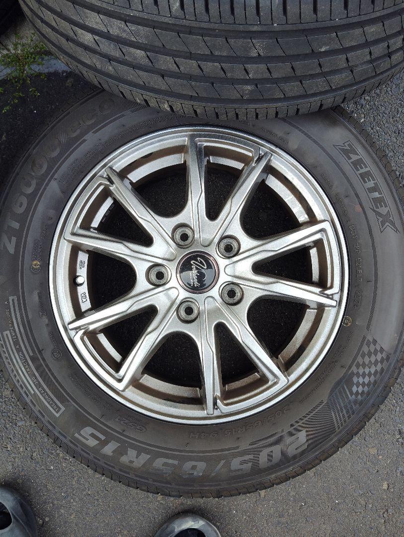 15インチ ホイールセット 205/65R15