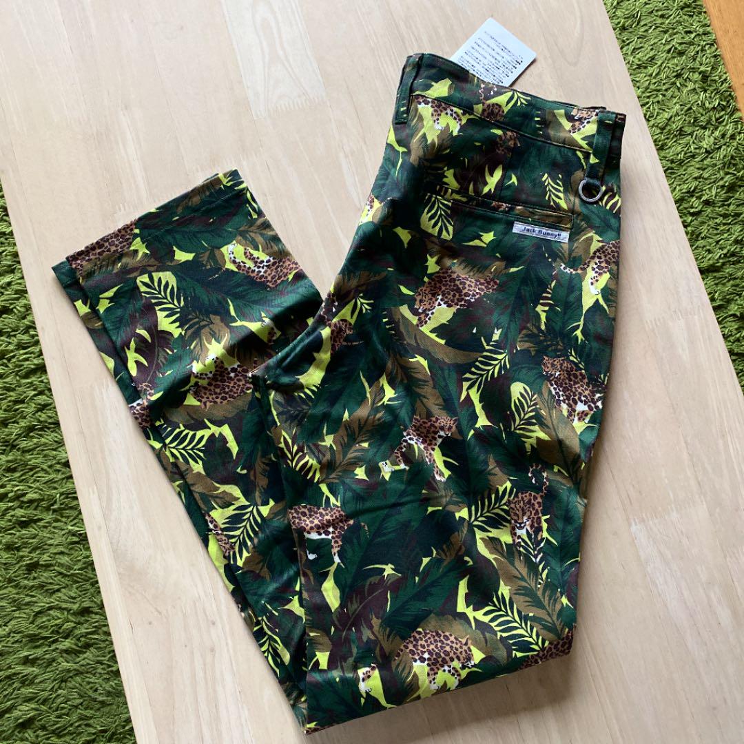 パーリーゲイツ☆新品 ジャックバニー ジャングル パンツ