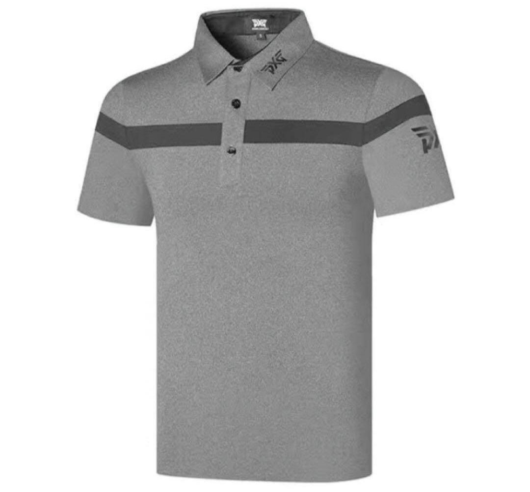 ゴルフ ウェアメンズ Tシャツ トップス PXG 半袖 ポロシャツ