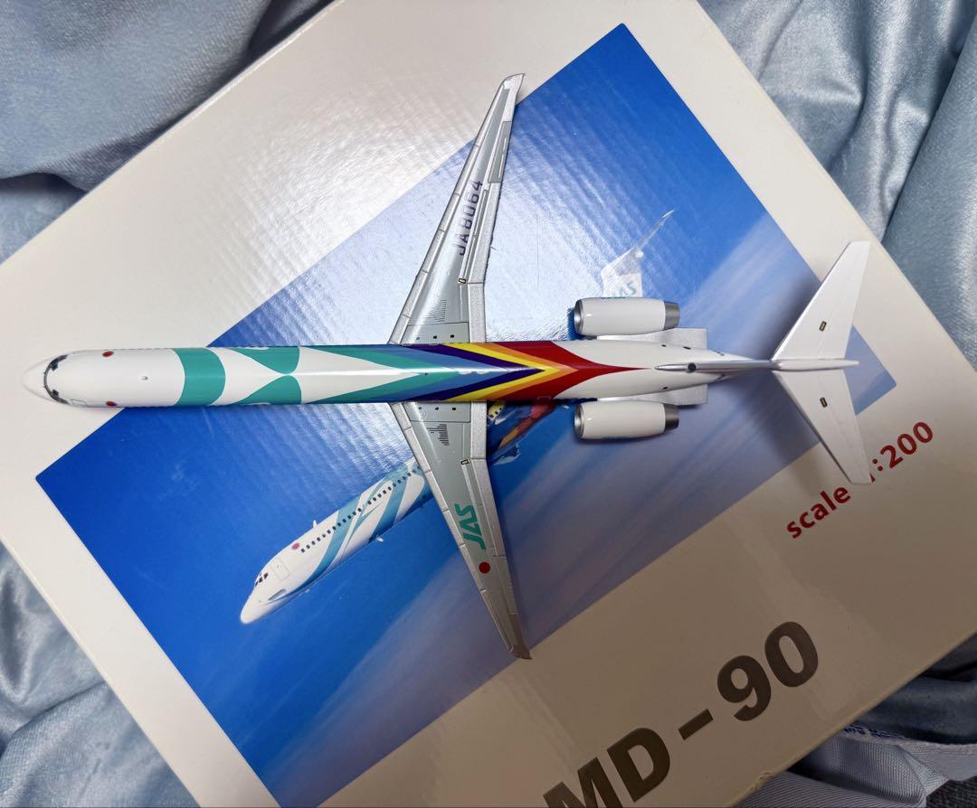 日本エアシステム MD-90 1号機 1/200 JAS 日本航空 JAL