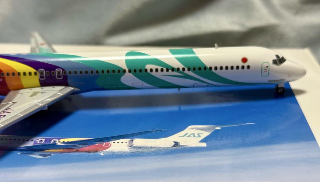 日本エアシステム MD-90 1号機 1/200 JAS 日本航空 JAL
