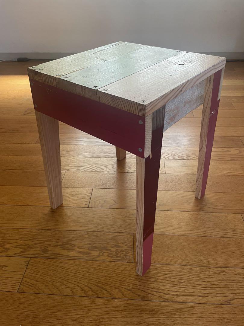 PIET HEIN EEK ピートヘインイーク　スツール② 赤CIBONE 椅子