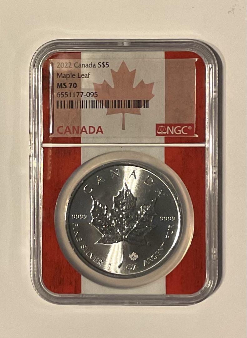 楽天市場】【2022年新品 メープル銀貨】カナダ メイプルリーフ