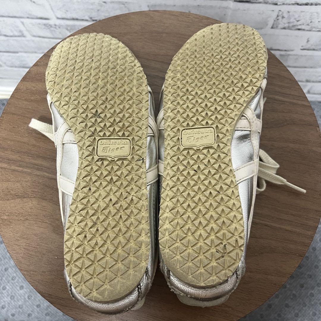Onitsuka Tiger MEXICO 66 シルバー 24.5 トレンド