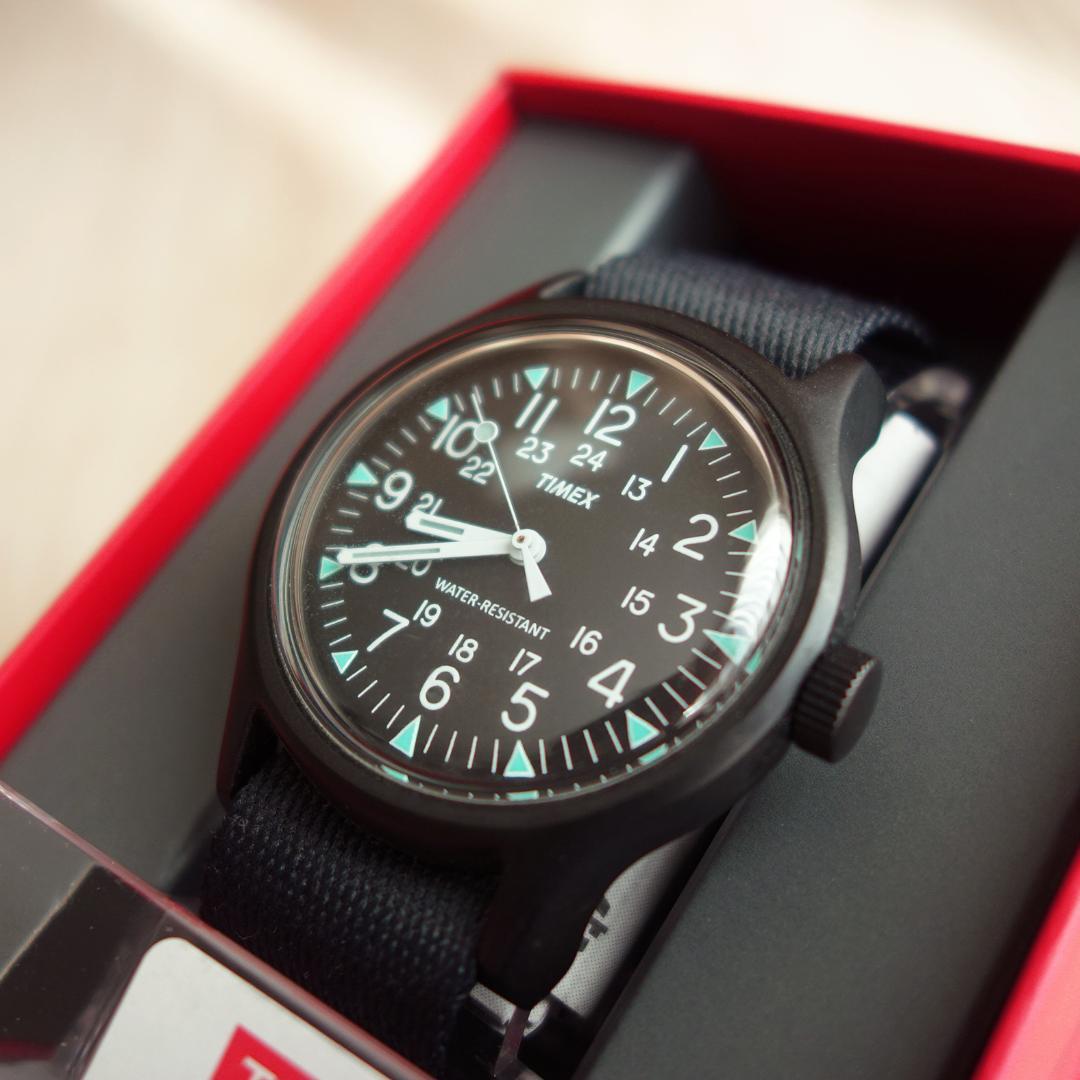 希少 日本企画 TIMEX タイメックス SST オリジナルキャンパー ブラック 希少 日本企画 TIMEX タイメックス SST オリジナルキャンパー