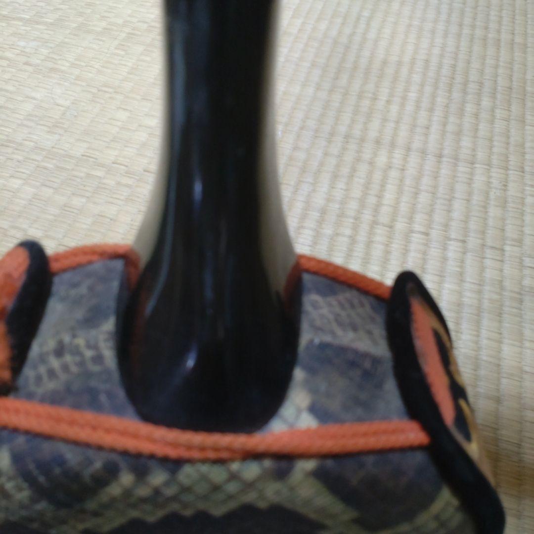 沖縄三味線本体 ヘビ皮製 3弦 蛇模様 - メルカリ