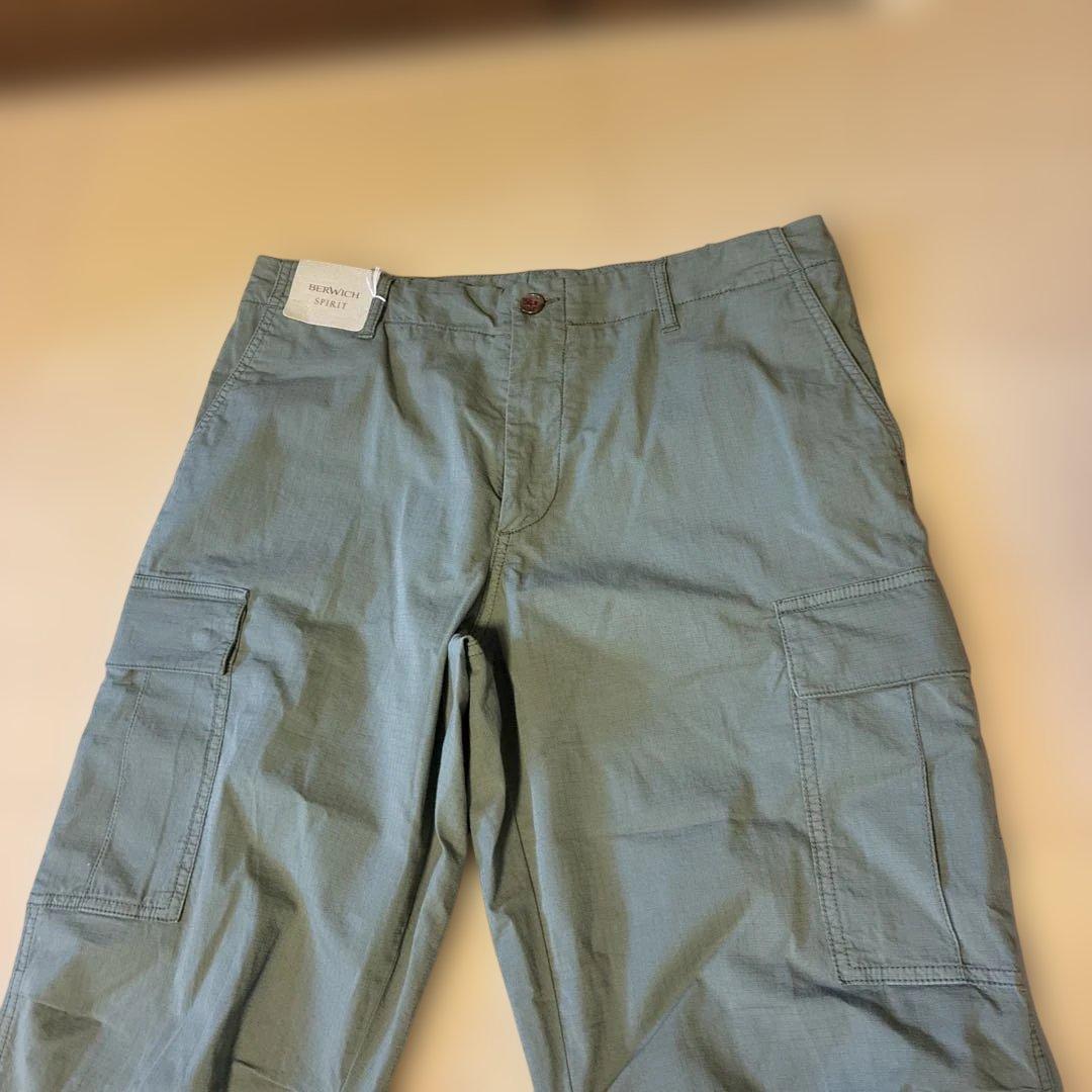 新品BERWICH干場WIDE CARGOワイドカーゴカーキー 新品BERWICH干場WIDE CARGOワイドカーゴカーキー