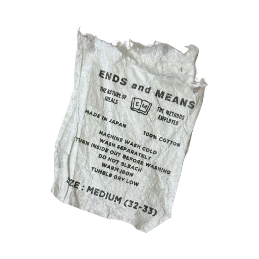 ENDS AND MEANS 5Pockets washed デニム パンツ M