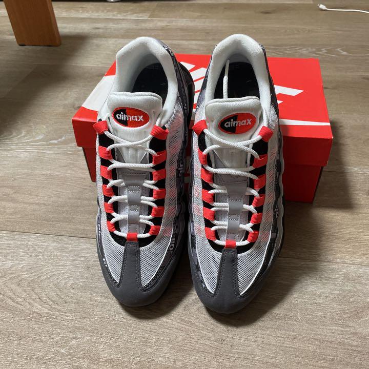 らくらくメⅵ エアマックス95 超美品‼️ QEjCk-m58434134430 atmos セルジオ・