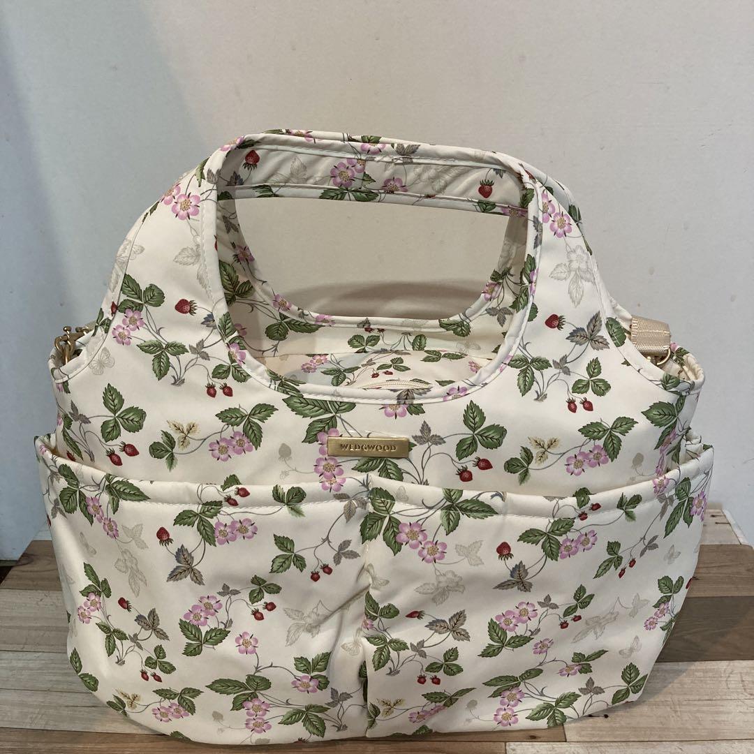 WEDGWOOD ワイルドストロベリー2wayトートバッグ