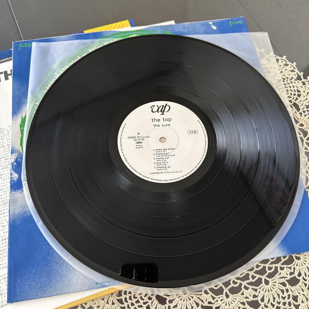 The Cure The Top 日本盤の見本盤 LP