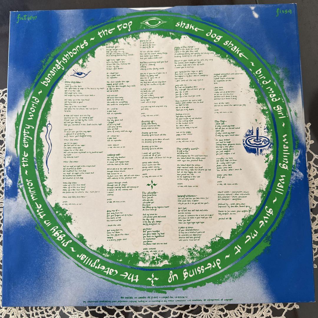 The Cure The Top 日本盤の見本盤 LP
