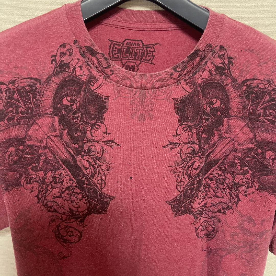MMA Elite AFFLICTIONスタイル Y2K グランジ Ｔシャツ